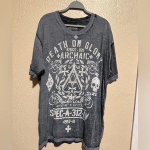 Affliction Archaic Men’s Shirt Size 3XL‎